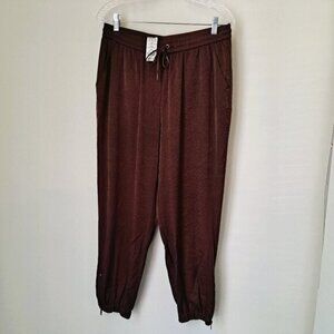 Simply Vera Vera Wang Women Jogger Pants Size M Color Brown New